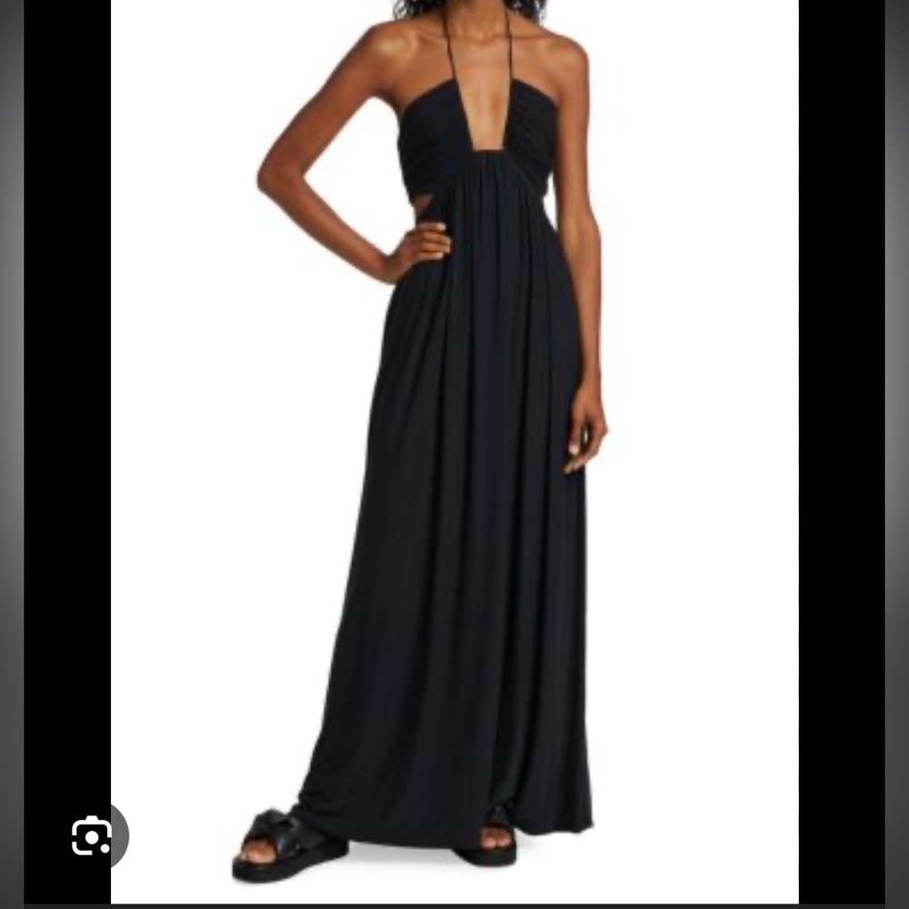 STAUD Black Maxi Dress - Picture 3 of 5